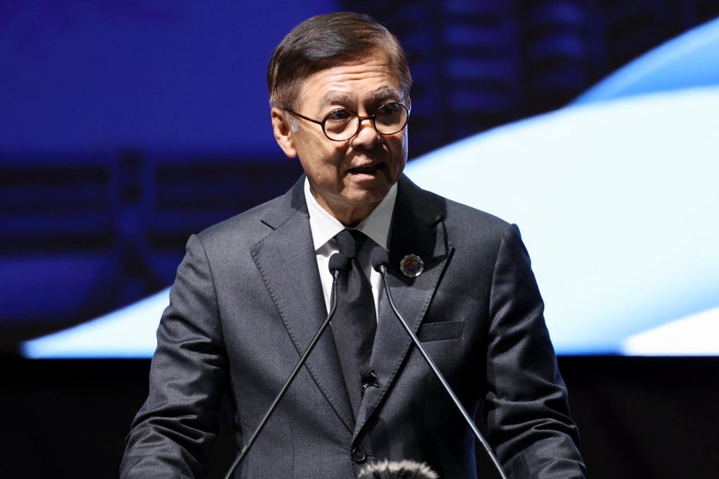 Thailand’s Foreign Minister Sihasak Phuangketkeow speaks on the sidelines of the 47th Asean Summit in Kuala Lumpur, Malaysia, on October 26. Photo: Reuters