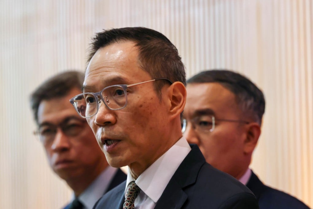 Carlson Chan, who retired in September after 37 years with the government, apologies over the water scandal. Photo: Karma Lo