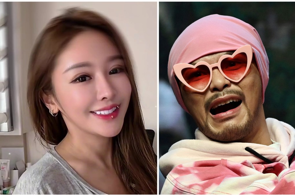 Malaysian rapper Namewee (right) and influencer Iris Hsieh. Photos: Handout