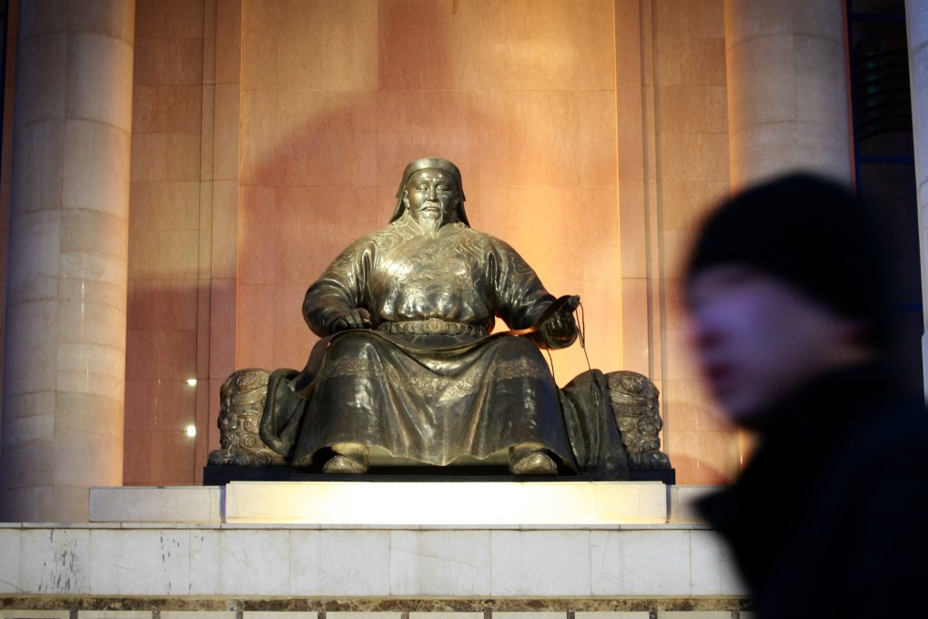 A statue of Kublai Khan, China’s first Mongol emperor, in the Mongolian capital Ulaanbaatar. The Yuan dynasty brought about big changes in China, but also a big increase in the country’s influence across Eurasia. Photo: AFP