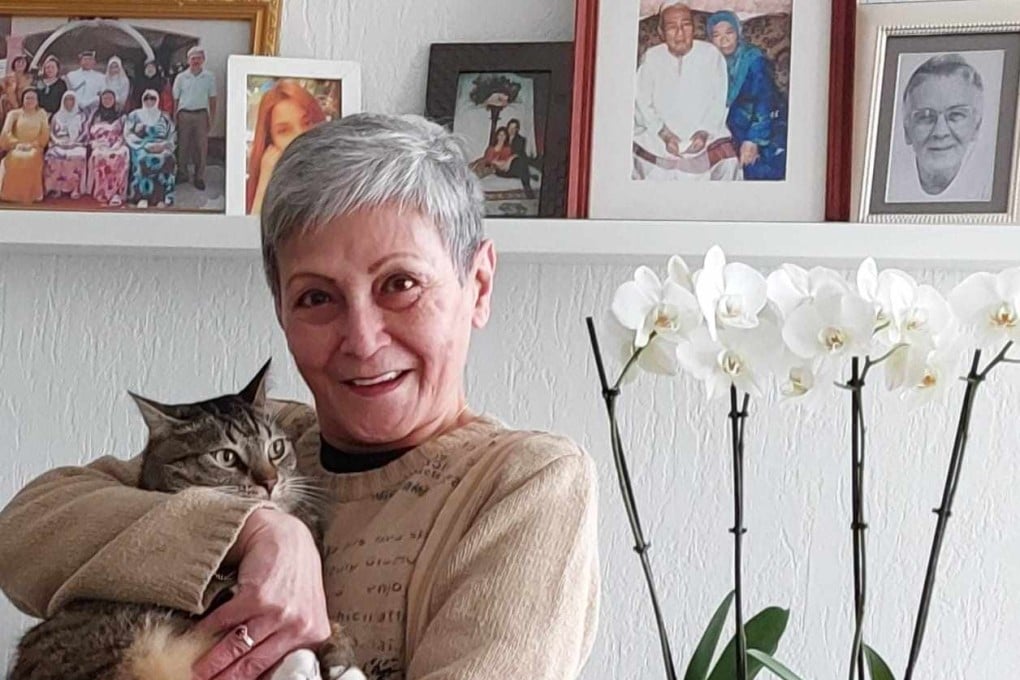 Sari Kartina Abdul Karim at her home in the Netherlands. Photo: Facebook/Sharina Abdul Karim