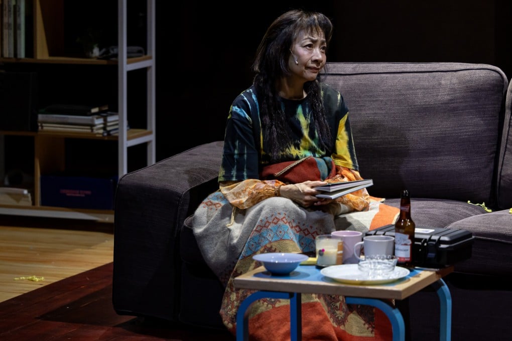 Patra Au Ga-man in a scene from In a Perfect World. On & On Theatre Workshop’s radical play about Chinese people living in New York in different time periods gives a grim prognosis of the world. Photo: Snap_Shot_Sammy