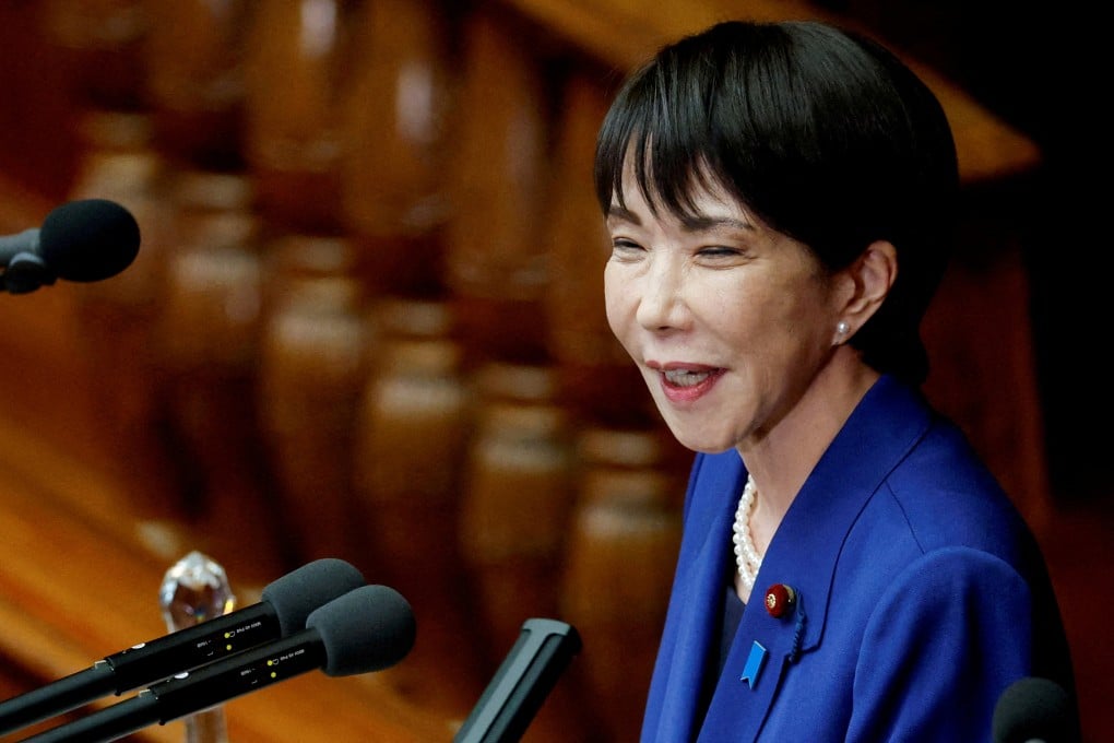 Beijing has lodged a protest over Japanese Prime Minister Sanae Takaichi’s remarks on Taiwan. Photo: Reuters