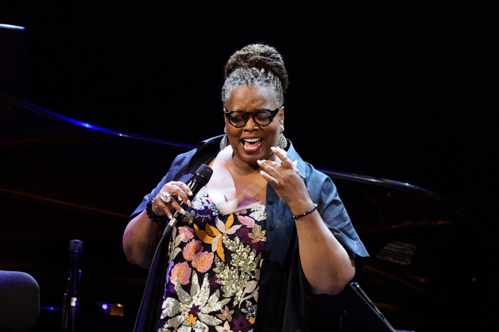 Five-time Grammy Award-winning jazz legend Dianne Reeves during her solo concert at the Xiqu Centre in Hong Kong on November 10, 2025. Photo: WestK