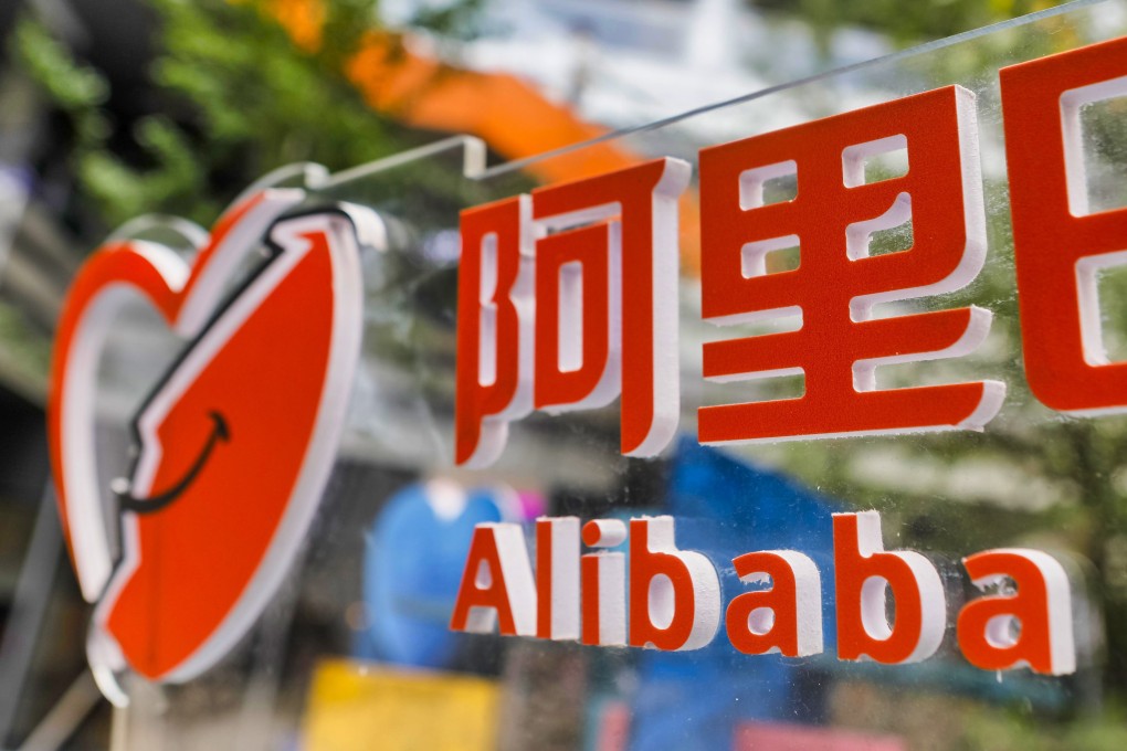 Alibaba Group Holding’s logo is seen at the company offices in Shanghai. Photo: EPA-EFE