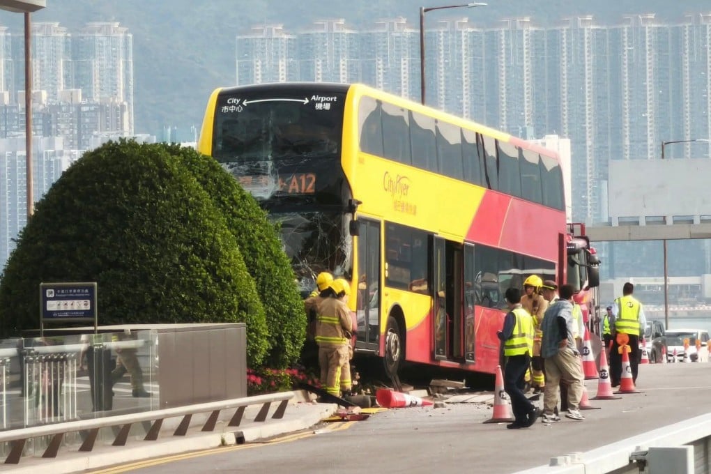 The crash was reported to police on Saturday afternoon. Photo: Facebook/HKCamL
