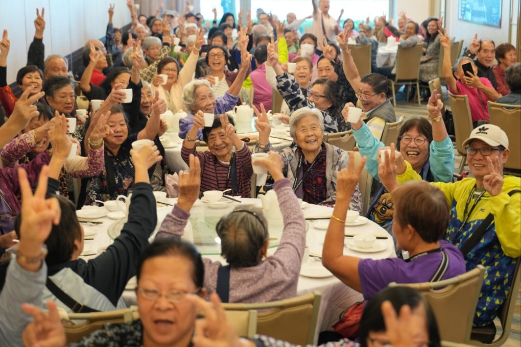 Senior Citizens Day is held on the third Sunday of November to recognise the contributions of the elderly. Photo: Sam Tsang