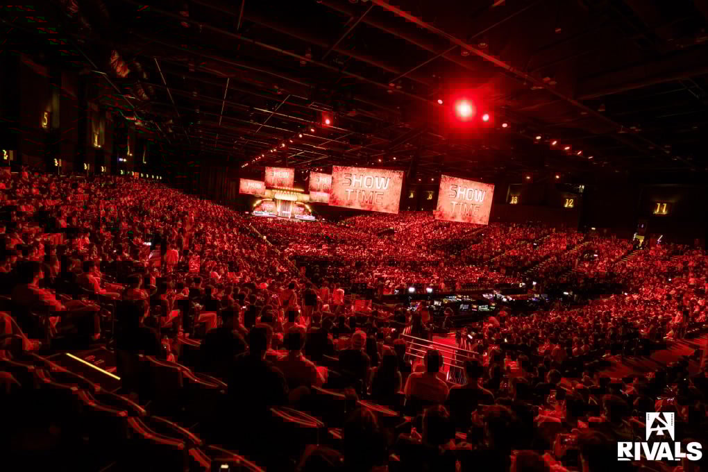 BLAST Premier Hong Kong Rivals has sold out the AsiaWorld-Arena this weekend. Photos: BLAST/Luc Bouchon