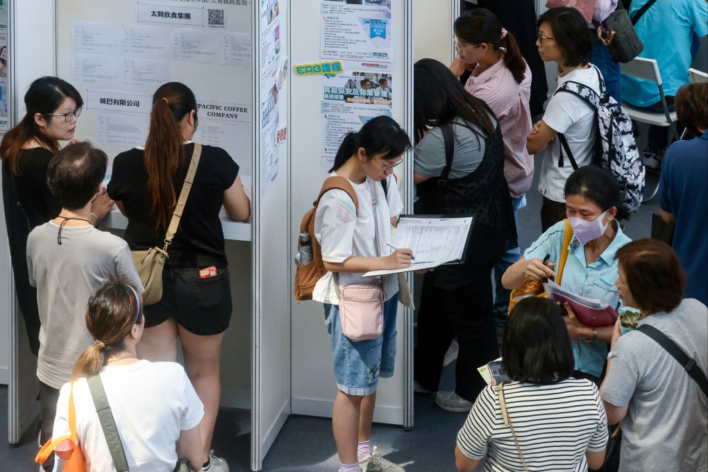 Hong Kong’s jobless rate rose to 3.9 per cent between July and September. Photo: Jonathan Wong