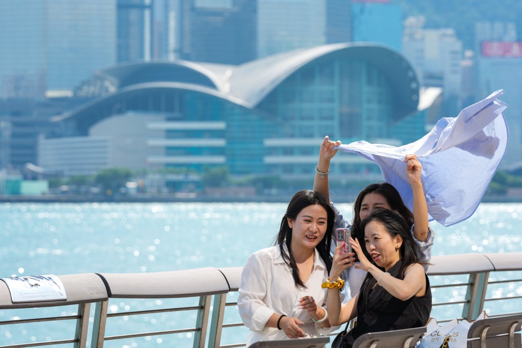 Under the influence of the associated intense northeast monsoon and a broad band of clouds, it will be windy and appreciably cooler over the region by midweek. Photo: Jelly Tse