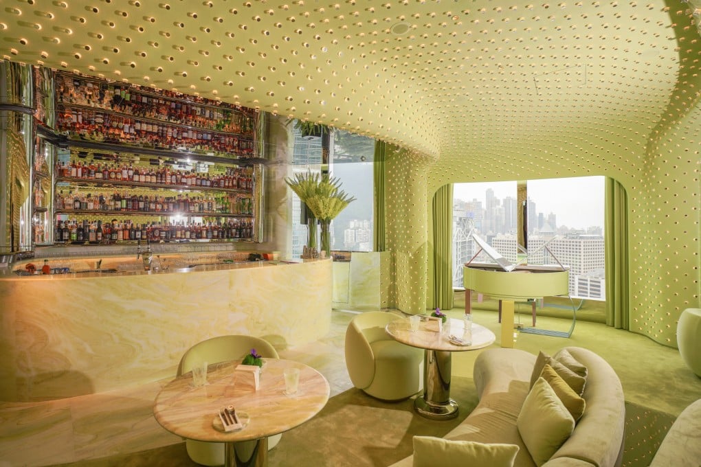 Peridot is located at Summit 38, on the 38th floor of The Henderson, Hong Kong. Photo: Alexander Mak