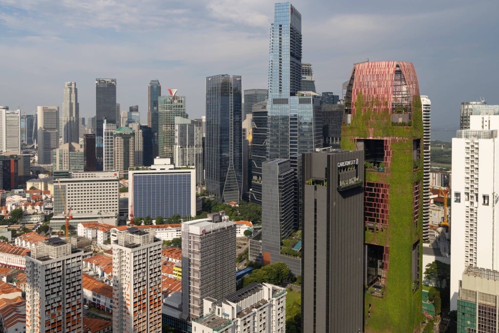 The Singapore skyline is seen on October 5. Photo: AP