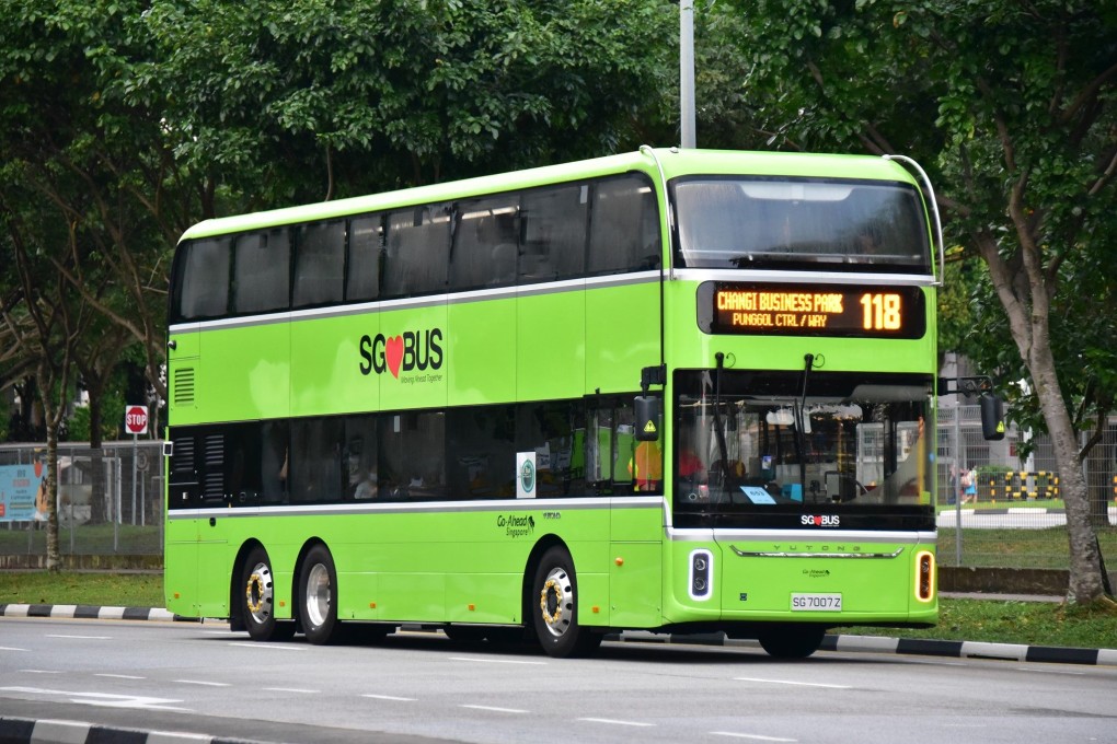 Singapore’s Land Transport Authority said Yutong’s electric public buses in the city state do not support any remote control function. Photo: Facebook/goaheadsingapore
