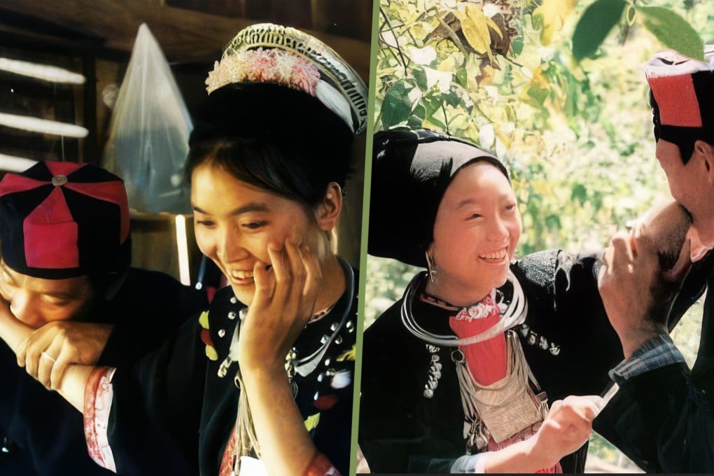 Among the Miao and Yao ethnic minority groups, young men and women show affection by gently biting each other’s arms. Photo: cecrpa.org.cn