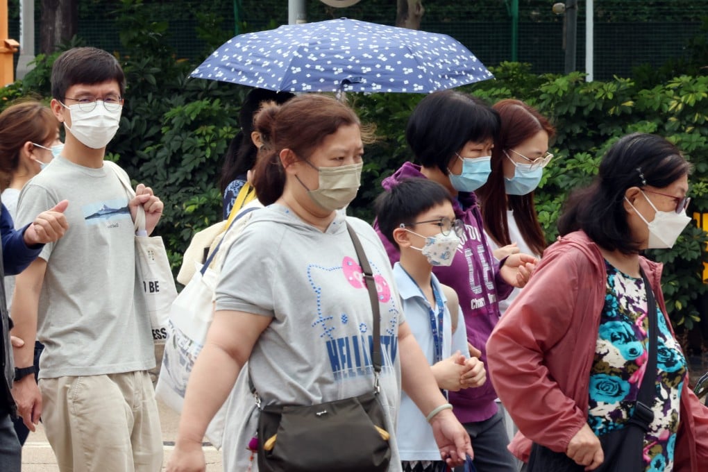 People wear masks in Jordan. The prospect of cooler weather has put doctors on heightened alert. Photo: Jelly Tse