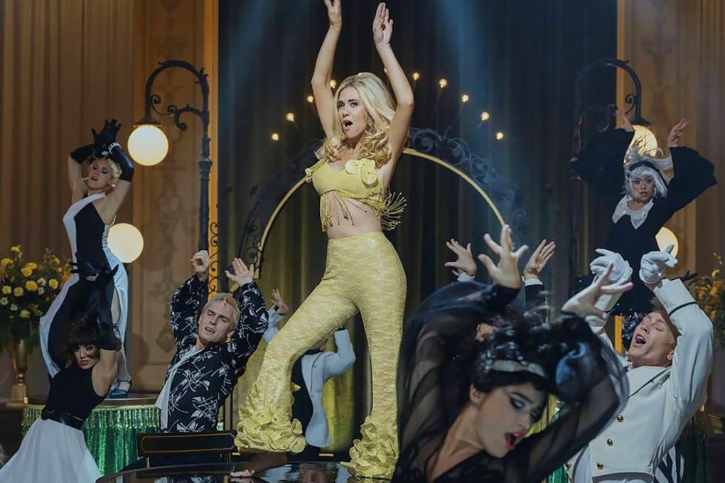 Kristen Wiig in a still from Palm Royale. Season two of Apple TV+‘s 1960s-set period drama uses “brilliant” costume design to develop characters, set the show’s feminist tone and heighten the comedy. Photo: Apple TV via AP