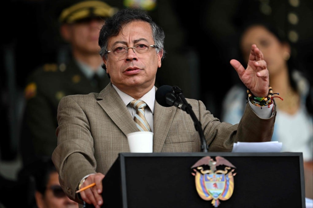 Colombian President Gustavo Petro has called for a high-level security meeting with the United States, China and regional partners to discuss the growing tension in the region. Photo: AFP