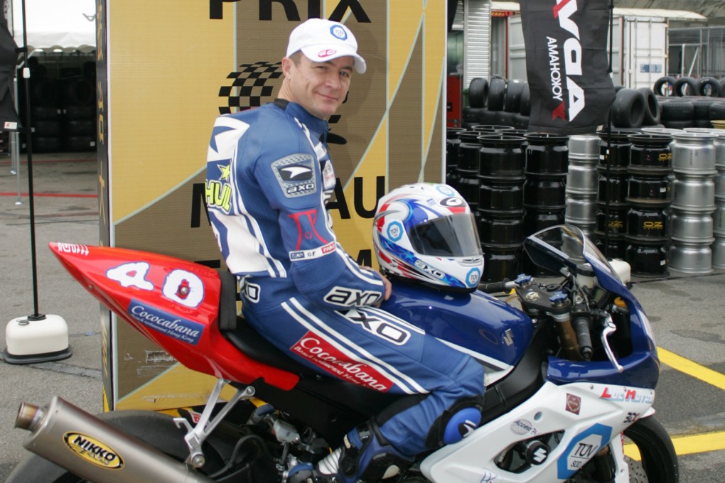Bruno Bonhuil was killed when he crashed during the warm-up session for the showpiece motorcycle race at the Macau Grand Prix in November 19, 2005. Photo: SCMP