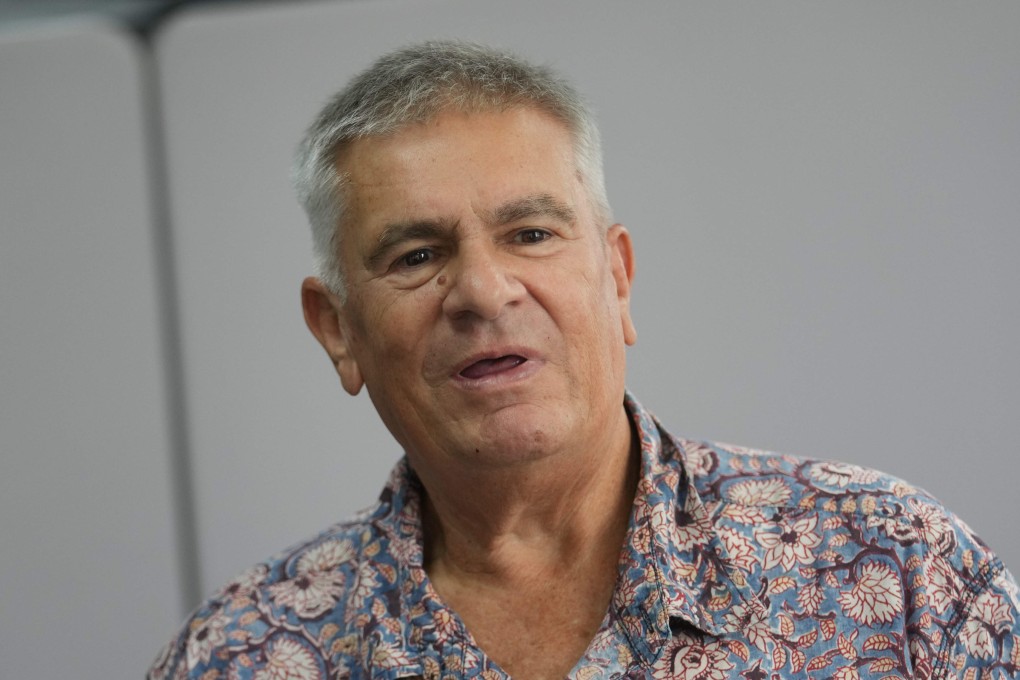 Australian Murray Hunter, an independent scholar and writer who lives in southern Thailand, talking to The Associated Press during an interview in Bangkok, Thailand, on October 2. Photo: AP