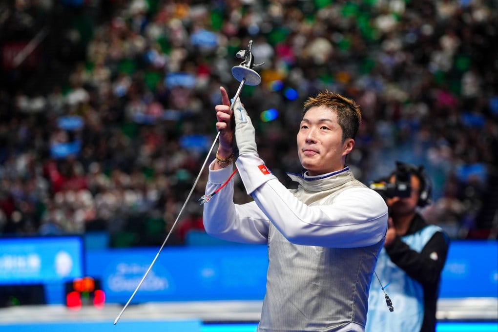 Cheung Ka-long will compete in the men’s team foil competition at Kai Tak Arena. Photo: Elson Li