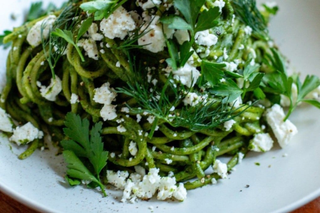 A 15-minute pasta dish featured in The Blue Zones Kitchen: One Pot Meals. Author Dan Buettner says learning to cook at home gives you control over your ingredients, which can help you eat in a way that promotes longevity. Photo: Instagram/bluezones