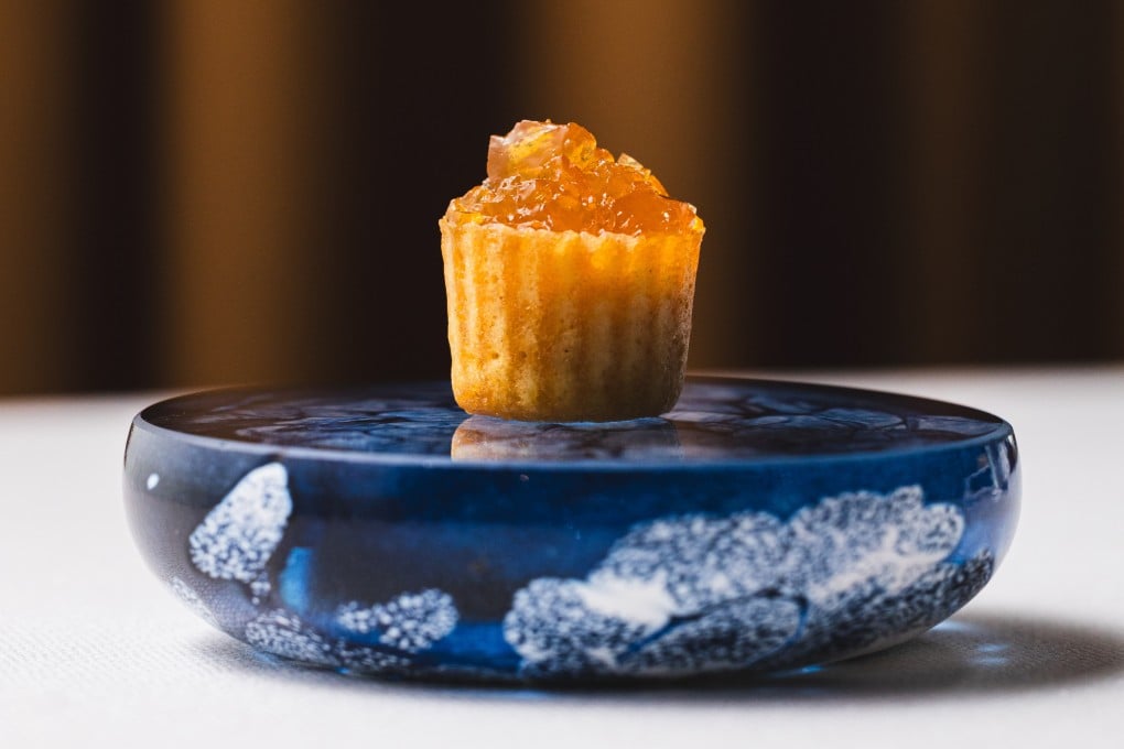Croustade with lobster claw paired with pickled magnolia and lobster shell jelly at Udtryk, in Copenhagen, Denmark. Hong Kong-born chef Edward Lee’s latest restaurant opened on May 7 this year and gained its first Michelin star 41 days later. Photo: Restaurant Udtryk