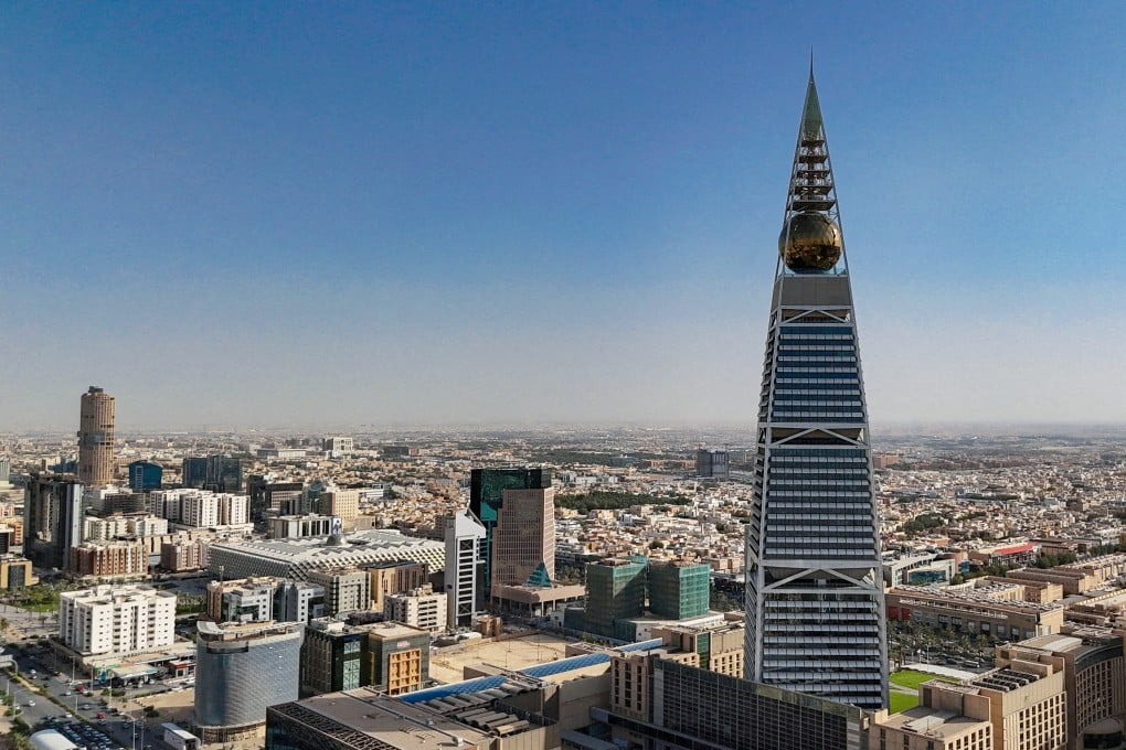 Hong Kong firms are keen to expand in Saudi Arabia, according to an HSBC survey. Above, an aerial view of the Saudi capital Riyadh. Photo: Reuters