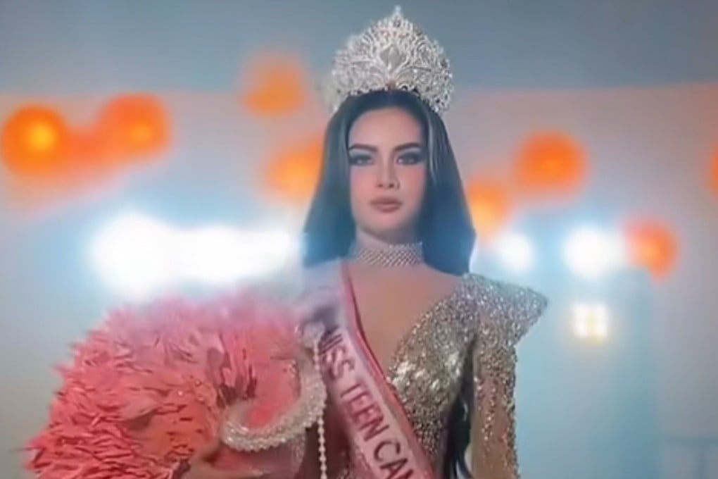 Chouri Laorhours, Miss Teen Cambodia, has urged Bangkok to release 18 Cambodian soldiers being held by Thailand. Photo: Instagram/laorhours_official