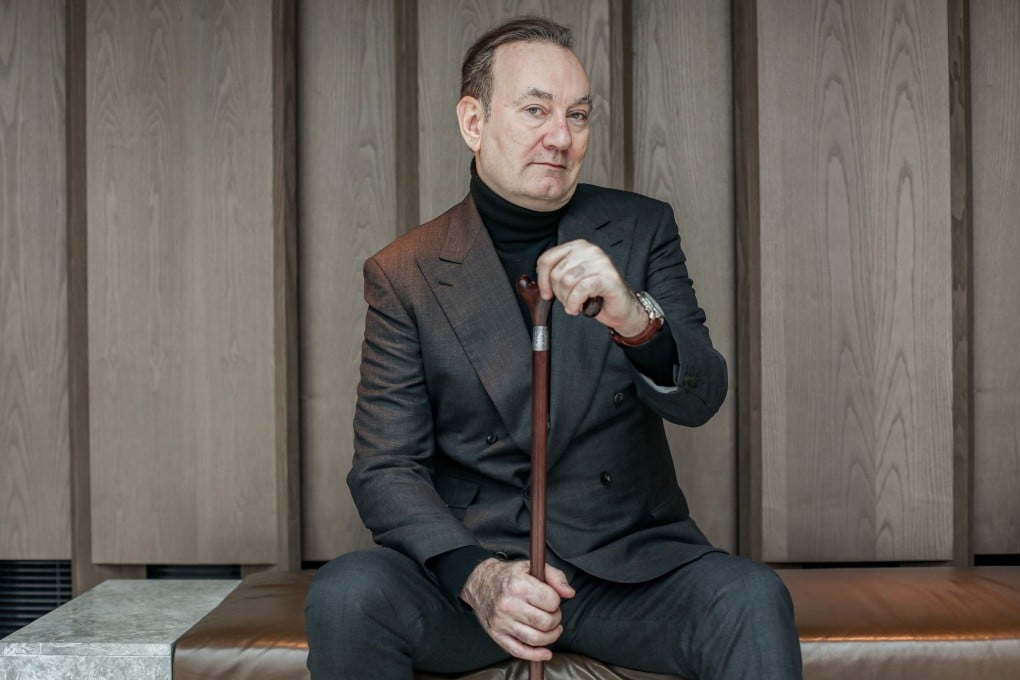 British novelist Lawrence Osborne, whose book The Ballad of a Small Player has been made into a Netflix film starring Colin Farrell, pictured in North Point, Hong Kong. Photo: Xiaomei Chen