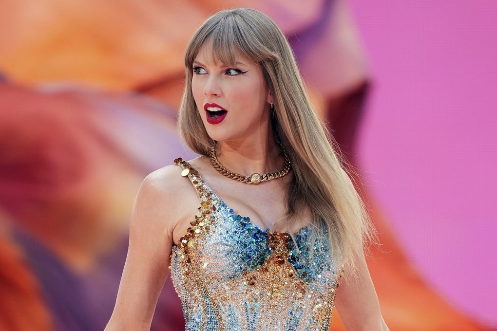 Taylor Swift performs at Wembley Stadium in London in 2024. Tickets for tours by Swift and other music acts have been offered on resale sites for hugely inflated prices minutes after they sell out. Photo: AP