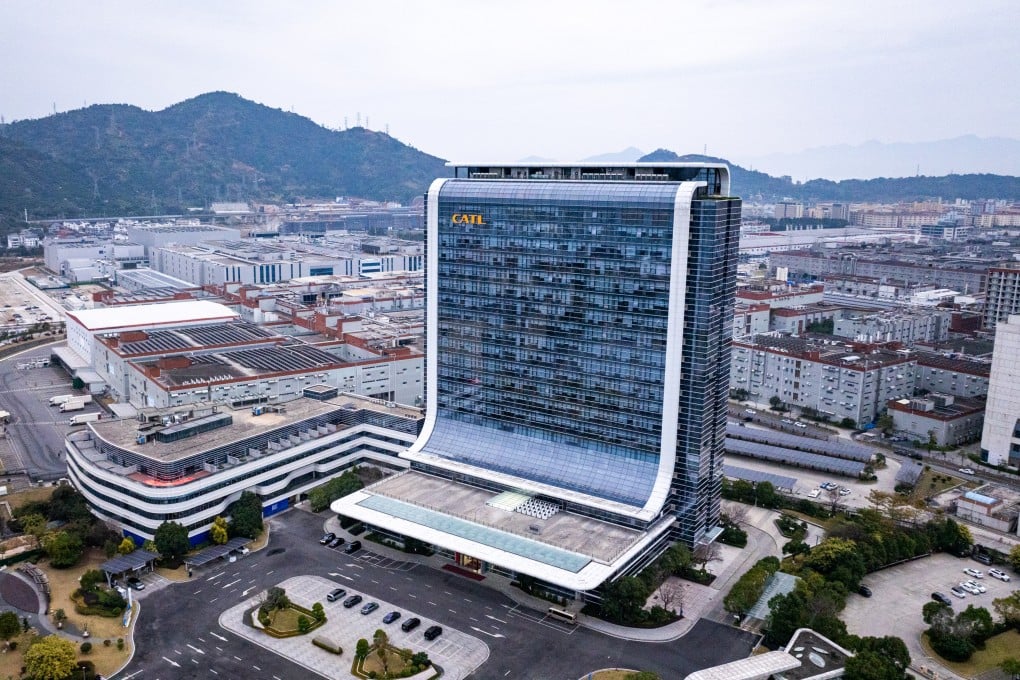 CATL batteries power more than a third of electric cars around the world, according to an analyst. Photo: Getty