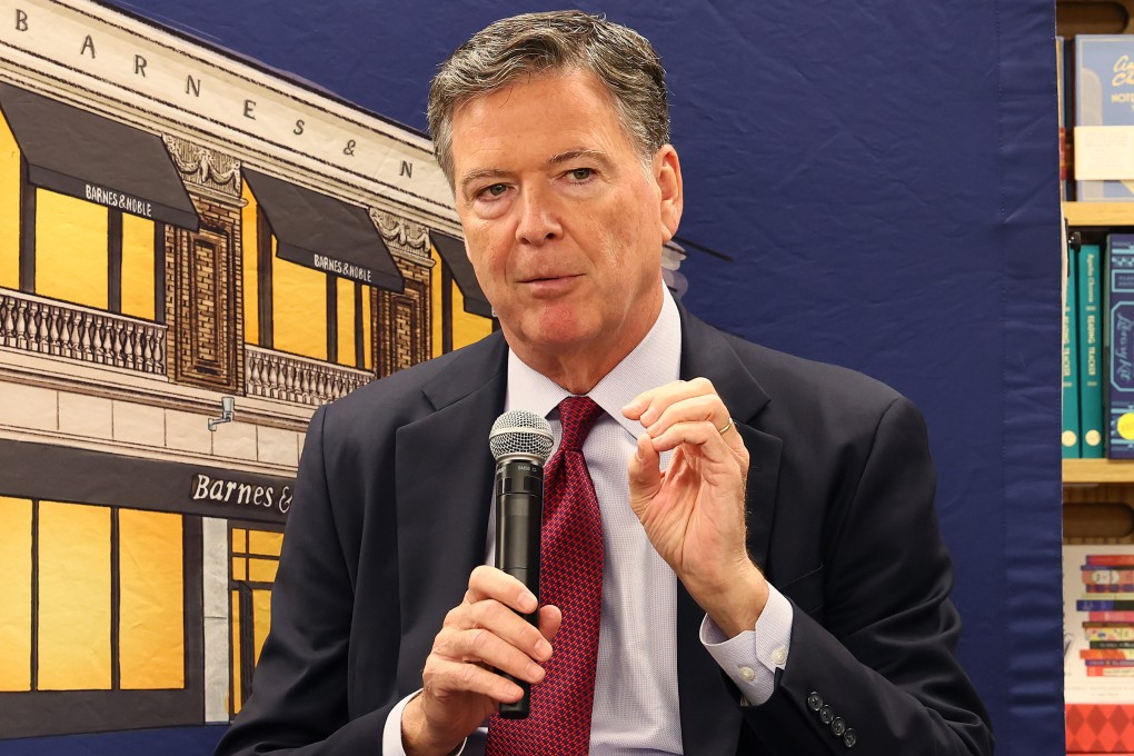 James Comey, former FBI director, speaks in New York in May. Photo: TNS