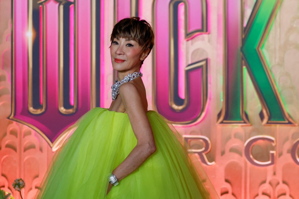 Actress Michelle Yeoh attends the premiere of the film “Wicked: For Good” in New York City on Monday. Photo: Reuters