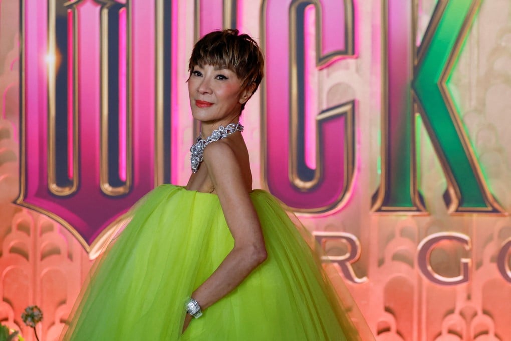 Actress Michelle Yeoh attends the premiere of the film “Wicked: For Good” in New York City on Monday. Photo: Reuters
