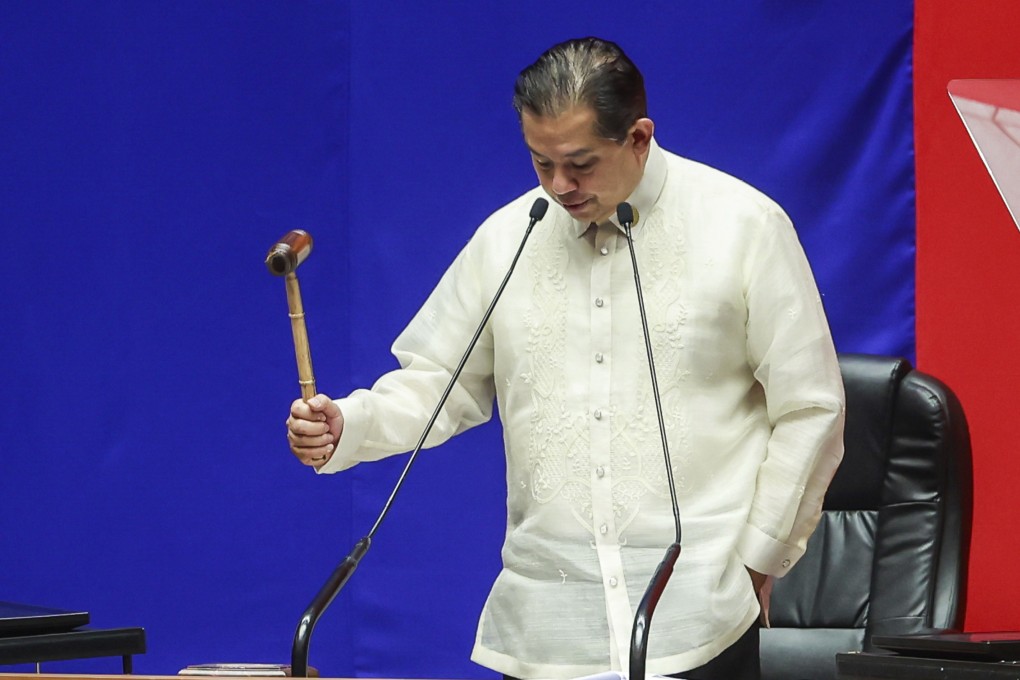Former Philippine House speaker Martin Romualdez. Photo: AP
