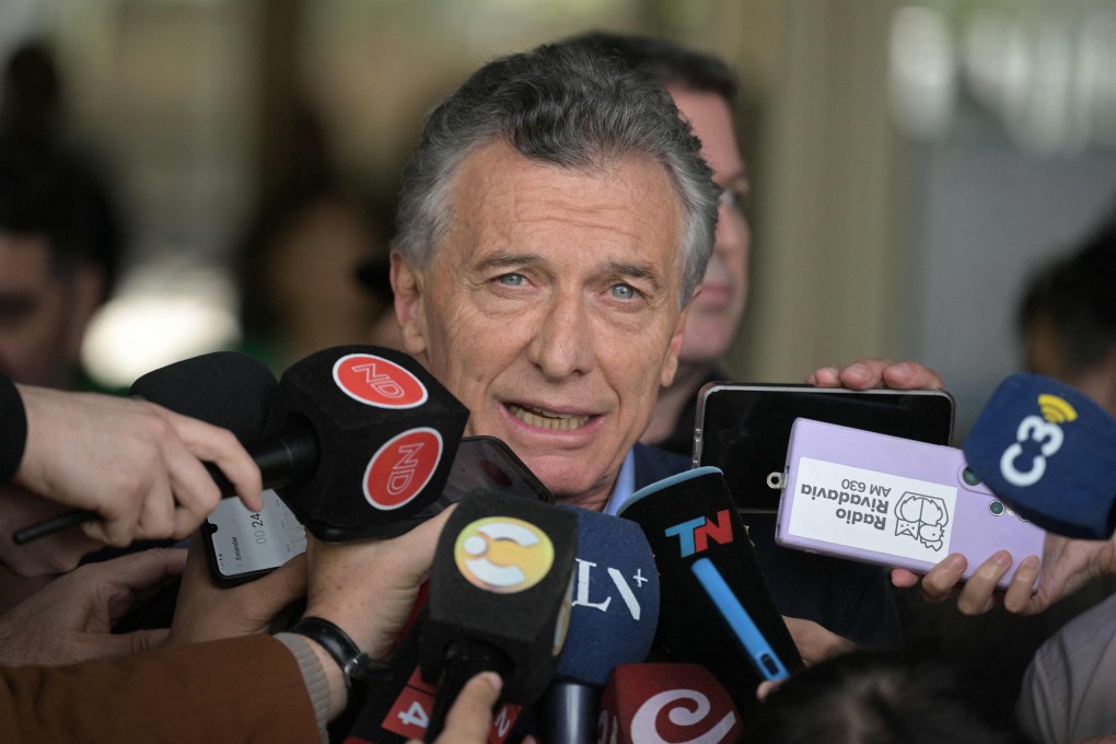 Argentina’s former president Mauricio Macri has warned the current Argentinian leadership not to cut ties with China just to curry favour with the US.  Photo: AFP