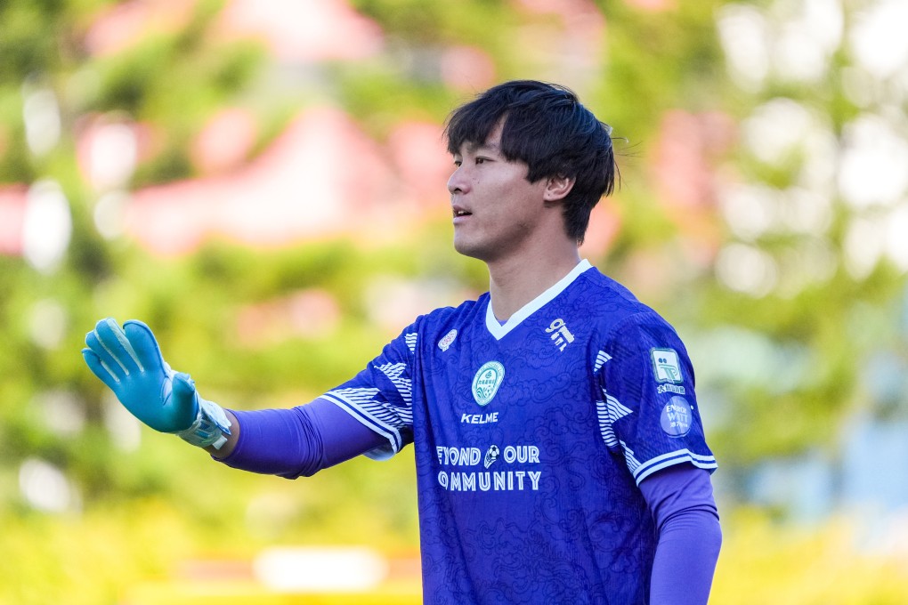 Tse Ka-wing recorded a clean sheet on his return to action for Tai Po against Eastern District. Photo: Eugene Lee