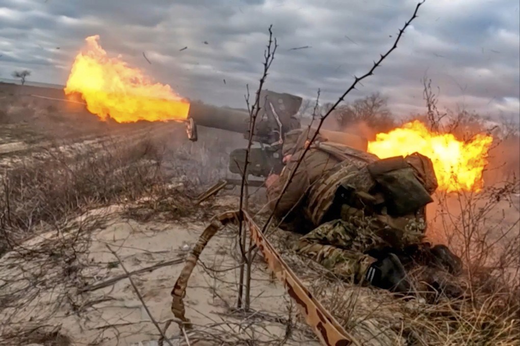 A Russian soldier fires an anti-tank missile system towards an Ukrainian position at an undisclosed location on November 7. Photo: Russian Defence Ministry Press Service via AP
