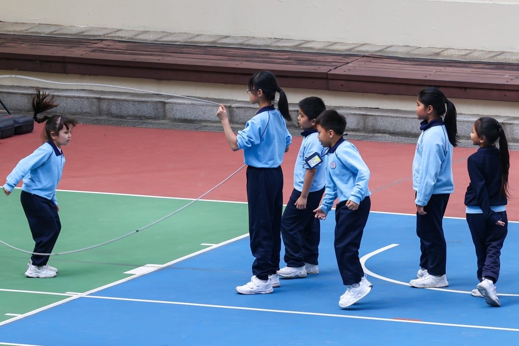 Students at a primary school in North Point. More than 85 per cent of Hong Kong infants and toddlers remain unvaccinated against the flu, an expert has said. Photo: Jelly Tse