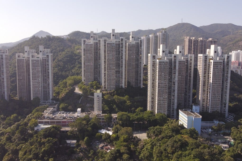 The boy was found unconscious by his sister at their flat in Sui Wo Court, Fo Tan. Photo: Martin Chan