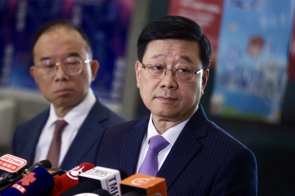 Chief Executive John Lee said he “doubts the effectiveness” of Hong Kong’s exchanges with Japan in light of an escalating diplomatic row with Beijing. Photo: Jonathan Wong