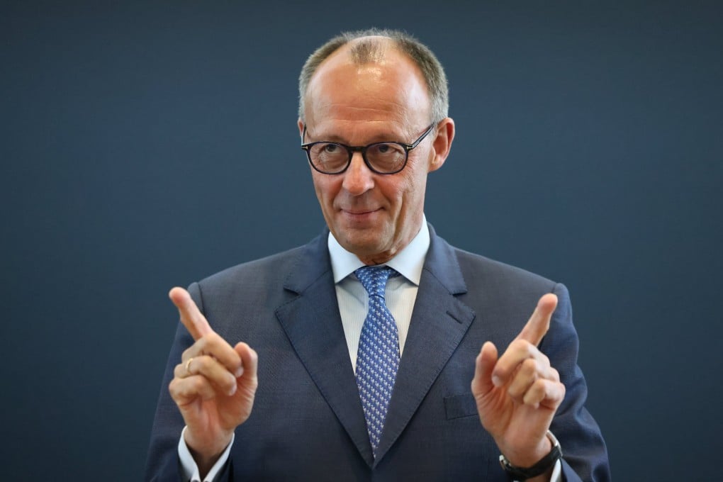 Friedrich Merz attends a federal executive committee meeting for the first time as German chancellor, at the Konrad-Adenauer-Haus in Berlin, on May 19. Photo: EPA-EFE