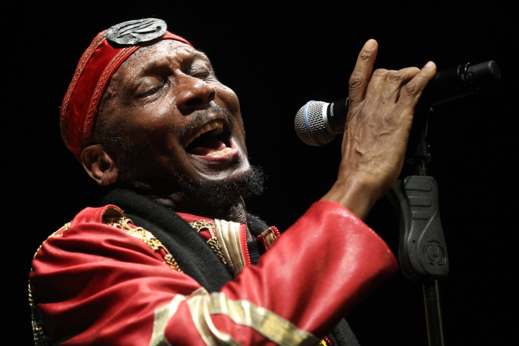 Jamaican musician, singer and actor Jimmy Cliff performs during the Timbre Rock and Roots concert in 2013 in Singapore. Photo: AP