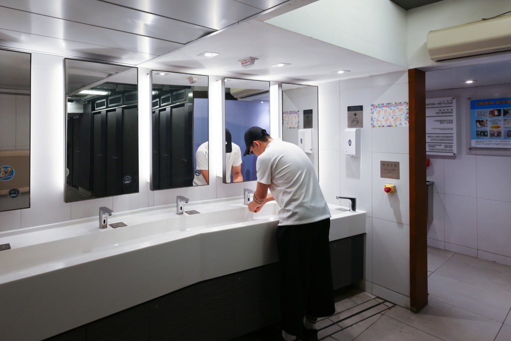 A public toilet in Hong Kong on November 18. Photo: Dickson Lee
