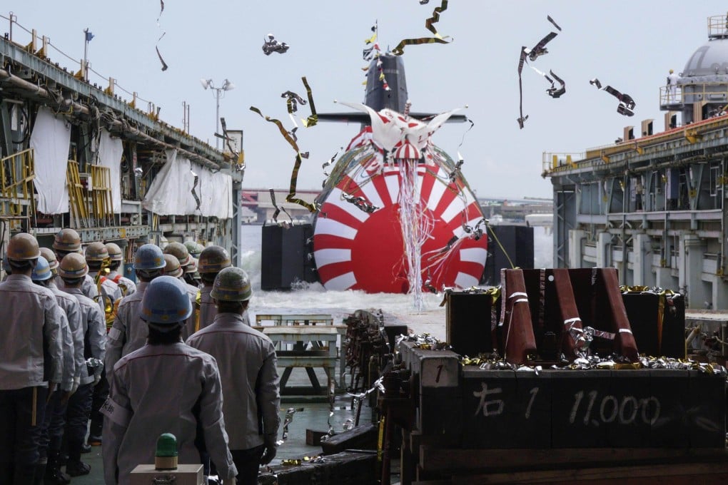 Japan’s submarine fleet has been described as a real potential threat. Photo: Kyodo