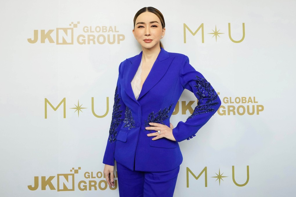 Transgender Thai business tycoon Jakkaphong Jakrajutatip poses for a photo after a news conference in Bangkok, Thailand in October 2022. Photo: AP