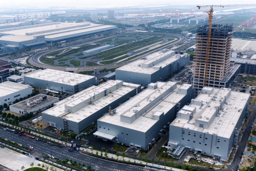 An aerial view of Volkswagen Group China Technology Company in Hefei, in eastern China’s Anhui province. Photo: Handout