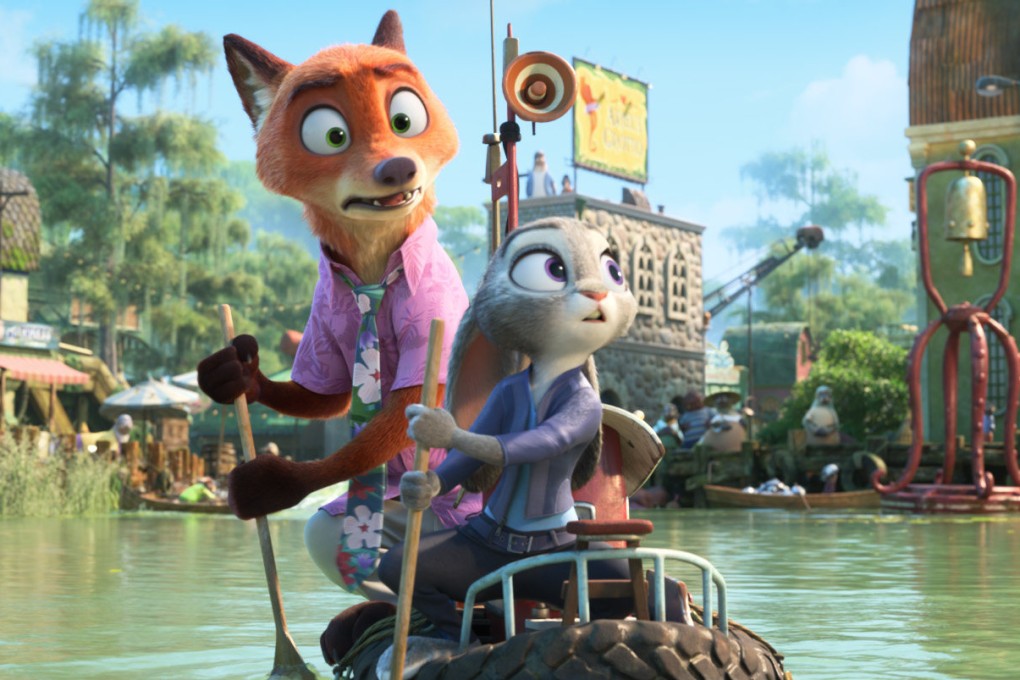 Nick Wilde (left, voiced by Jason Bateman) and Judy Hopps (Ginnifer Goodwin) in a still from Zootopia 2 (category I), directed by Jared Bush and Byron Howard. Photo: Disney