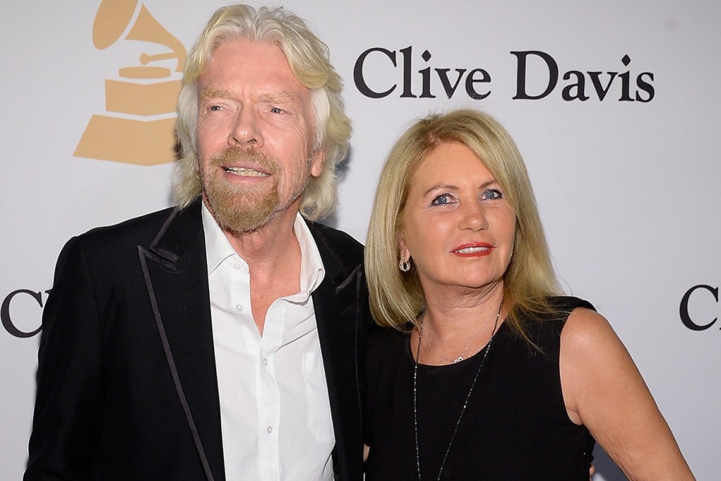 Richard Branson and his wife, Joan, attend an event in Beverly Hills in February 2016. Photo: TNS