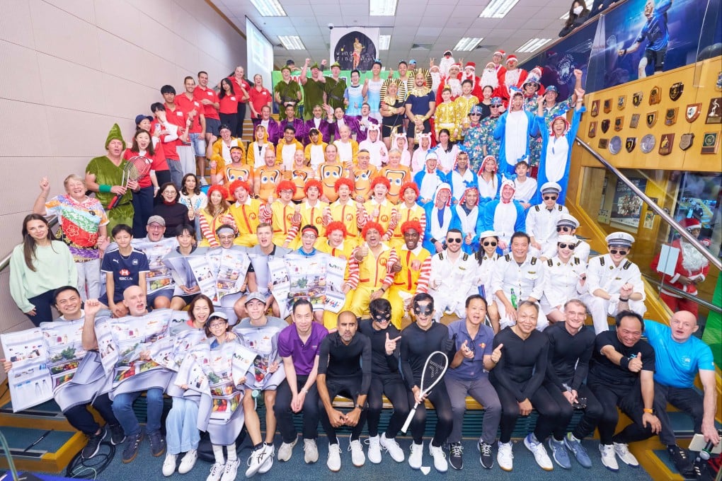 A total of 182 players, ranging in age from eight to 80 , took part in the 27th Wing Ding Squash Charity Tournament. Photo: Wong Kin Fung